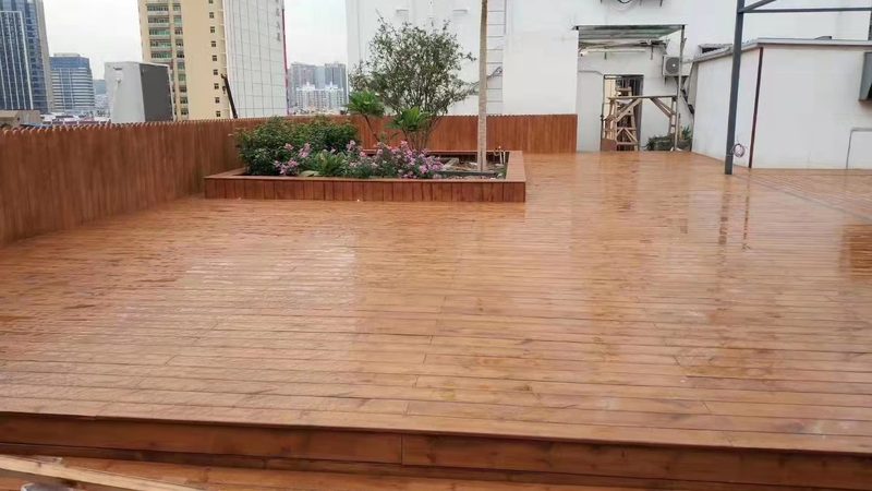 实木复合地板：